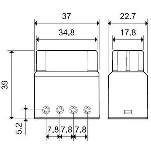 Relé de tiempo Finder 230V CA 1NO, miniatura, de uso general - Product Image 4