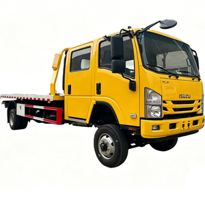 Camion de remorquage Isuzu 5 tonnes avec treuil hydraulique, plateau coulissant, petit dépanneuse pour le remorquage de véhicules, <span class=keywords><strong>prix</strong></span> - Product Image 1