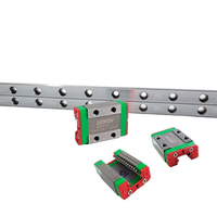 Bloc de guidage linéaire miniature 7MM 9MM 12MM 15MM avec roulement HIWIN MGN MGW 7 9 12 15 C H