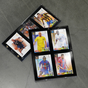 Modern Vertical Card Mount Module 4-Shelf Plastic Display <b>Rack</b> Pre-Assembled Desktop - Product Image 2