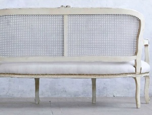 <span class=keywords><strong>Divan</strong></span>-sofá de mimbre con brazo de madera seccional, personalizado, <span class=keywords><strong>blanco</strong></span>, antiguo - Product Image 4