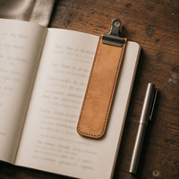 Marcapáginas de Cuero Personalizado al por Mayor, Accesorio de Cuero para Libros, Marcapáginas Contemporáneo