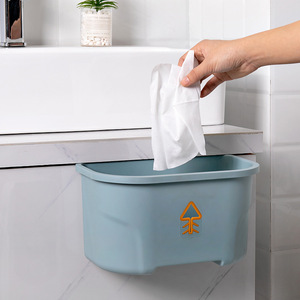 Yimei Kitchen Door Mounted Trash Can Rectangular Indoor Waste Bin Storage Container For Cabinet Use - Product Image 4