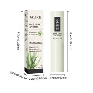 EELHOE Rouge à lèvres avec changement de température et d'humidité, protection anti-âge, soin des lèvres à l'<span class=keywords><strong>aloe</strong></span> vera, stick naturel - Product Image 2