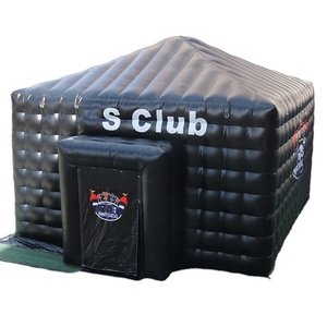 <span class=keywords><strong>Tente</strong></span> <span class=keywords><strong>gonflable</strong></span> durable en forme de cube pour bars de discothèque, soirées et événements, <span class=keywords><strong>personnalisable</strong></span> en couleur, fabriquée en Chine, avec souffleur d'air - Product Image 1