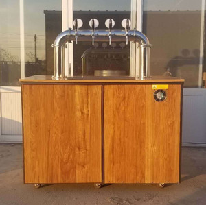 NC3009 Refroidisseur de bière à pression en bois avec 4 robinets - Product Image 2