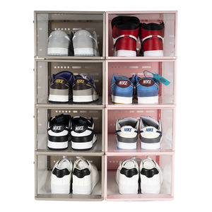 Contenedor de Almacenamiento de Zapatos Transparente Premium, Caja de Plástico Apilable, Organizador de Zapatos de Diseño Moderno con el Mejor Precio - Product Image 5