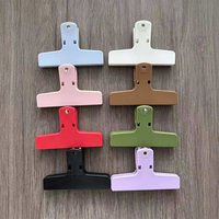 Clips de Plástico para Encuadernación, Multicolores, Reutilizables, para Archivos, Documentos, Suministros de Oficina para Papel