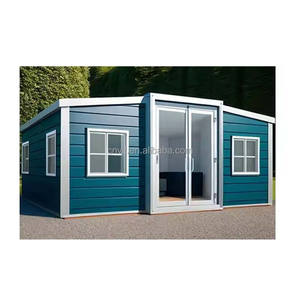 Maison préfabriquée en conteneur extensible, vente en gros en Chine, maison en conteneur pliable de 40 pieds, conteneurs préfabriqués, maison modulaire. - Product Image 5