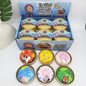 Juguete Antiestrés de Rebote Lento con Forma de Dumplings al Vapor, Edición Conmemorativa del 250 Aniversario Americano, Caja Sorpresa Adorable, Juguete de Comida para Apretar - Product Image 6