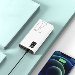 Batterie externe portable mince avec affichage numérique, logo personnalisé, PD 22,5 W, 20000 mAh, 10000 mAh, sortie 10 W pour téléphone - Product Image 4