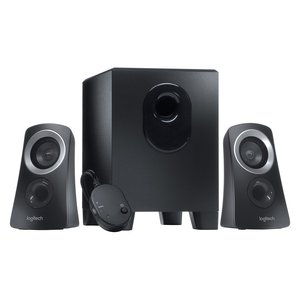 For Z Series Z313 25W for 5.0 Party <b>Speakers</b>-Black & Silver 3.5mm Jack 2.1 Channel Memory Card & Home Theatre Support - Product Image 3