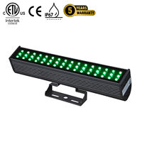 Projecteur LED extérieur ETL UL Listed à changement de couleur RGBW RGB pour jardin, pont, hôtel, AC100-277V 100W 150W