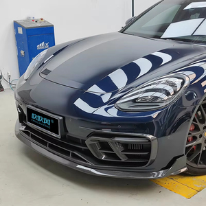 ลิ้นหน้าคาร์บอนไฟเบอร์แบบแห้งสำหรับ Porsche <span class=keywords><strong>Panamera</strong></span> 971.2 <span class=keywords><strong>GTS</strong></span> Turbo S ปี 2021-2023 - Product Image 2