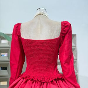 Novedades 2026: Vestido Corsé Sexy para Mujer, Blusa de Manga Larga, Falda Línea A, Mini Vestido para Fiesta o Club - Product Image 3