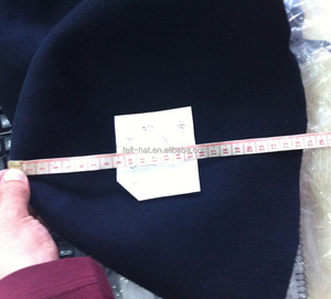 100% Len Cảm Thấy Mũ Trống Bán Buôn - Product Image 4