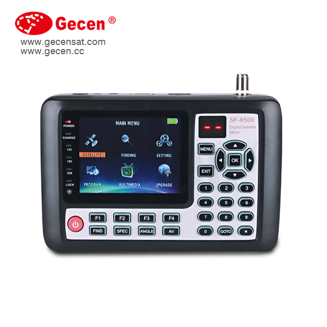 2020 Hot Sale Digital Satellite Finder Meter Full Color LCD Show Picture SF-6500