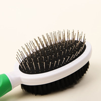 Série de toilettage pour animaux de compagnie : Brosse de massage à coussin d'air pour chats et chiens, coupe-griffes, brosse démêlante anti-nœuds, modèle chinois 013
