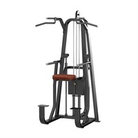 Equipo de gimnasio comercial Máquina de ejercicio cruzada de cable ajustable popular con selección de carga de PIN