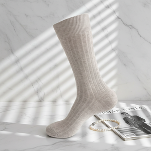 <span class=keywords><strong>Calcetines</strong></span> de oficina de vestido informal de alta calidad para <span class=keywords><strong>hombre</strong></span>, agujas dobles, algodón mercerizado, tobillo fino, <span class=keywords><strong>verano</strong></span>, negocios formales, hechos a mano - Product Image 5