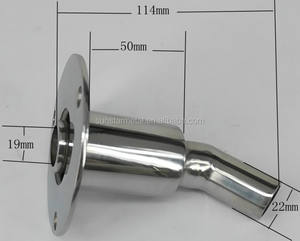 Морские выхлопные коллекторы из нержавеющей стали 24 мм, аксессуары для лодок, яхт, премиум-класса, морская фурнитура - Product Image 3