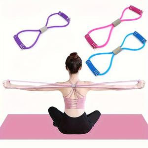 Cuerda de tracción para Yoga, cuerda de tensión, cuerda de gimnasio, entrenamiento, <span class=keywords><strong>banda</strong></span> elástica de Fitness para estirar el <span class=keywords><strong>Abdomen</strong></span>, cintura, brazo, pierna, adelgazamiento, hogar - Product Image 4