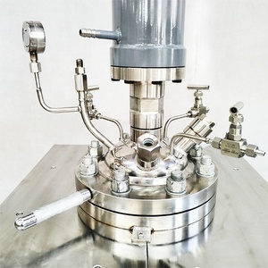 Ce 10L nhà sản xuất thép không gỉ Nồi hấp phòng thí nghiệm lò phản ứng điều khiển tự động ngưng chưng cất quá trình hóa học tàu áp lực - Product Image 3