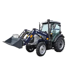 High quality tractors that can be matched with a variety of agricultural machinery such as bulldozers and rotary tillers