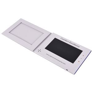 Mejor Diseño especial <span class=keywords><strong>a</strong></span> medida Lcd Audio Triangular Tarjeta de <span class=keywords><strong>5</strong></span> pulgadas Tft pantalla Diy personalizado de vídeo folleto - Product Image 3