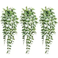 Fausse plante suspendue d'eucalyptus en pot, 1 pièce, décoration de maison, plante artificielle suspendue, lierre vert