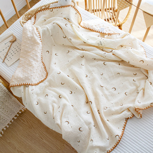 Coperta Professionale in Mussola per <span class=keywords><strong>Neonati</strong></span>, Traspirante, con Stampa Carina, per Bambini, <span class=keywords><strong>Campeggio</strong></span> all'Aperto, Campione Disponibile - Product Image 6