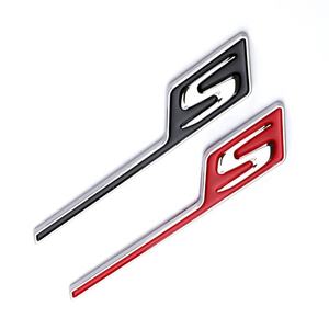 Autocollants emblèmes de logo <span class=keywords><strong>S</strong></span> 3D réutilisables en ABS pour coffre de voiture Mercedes pour <span class=keywords><strong>A45</strong></span> W176 CLA45 C117 C63 W205 E63 W212 GLA45 X156 GLC GLE - Product Image 3