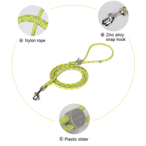 Truelove toptan açık hafif naylon Pet kurşun halat tasma geri çekilebilir uzun lüks dayanıklı eller serbest ağır köpek tasma - Product Image 2