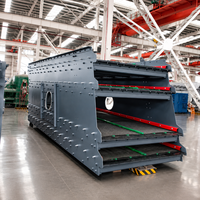 Zwei Vibrations motoren Polyurethan sieb mit einer Kapazität von 300 t/h für den Erzbau Minerals ieb HenVibrations sieb