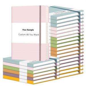 Free Sample Custom Notebook Spiral Stationery Journals Planner Stationary School Supplies <b>Diary</b> Note Book Budget Binder - Product Image 4