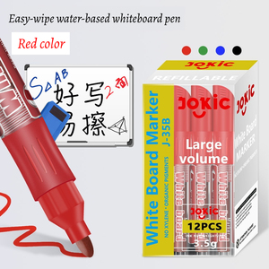 Recarregáveis grande volume grosso whiteboard marcador fabricantes não tóxico seco apagar marcadores whiteboard canetas para arte - Product Image 6