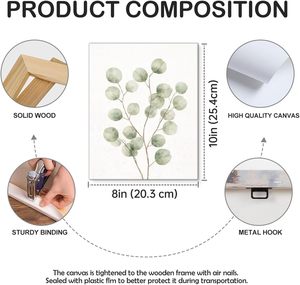 Factory Direct Custom Canvas <b>Prints</b> From Your Photo Stretched Canvas <b>Wall</b> Art Ready to Hang Living Room Bedroom Decor - Product Image 3