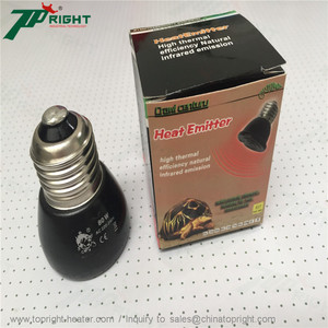 Lampada Riscaldante in <span class=keywords><strong>Ceramica</strong></span> <span class=keywords><strong>Mini</strong></span> da 25w/50w, Emettitore di Calore a Infrarossi per Animali Domestici e Rettili - Product Image 3