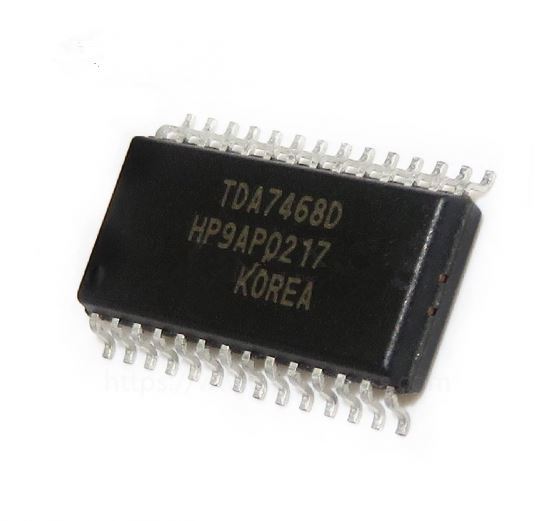 TDA7468D Tone Control Audio Processor Chip
