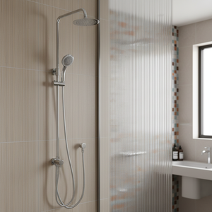 Set di rubinetti per <span class=keywords><strong>doccia</strong></span> 8 <span class=keywords><strong>doccia</strong></span> <span class=keywords><strong>a</strong></span> tubo esposto <span class=keywords><strong>a</strong></span> pioggia cromo lucido tripla funzione <span class=keywords><strong>vasca</strong></span> beccuccio sistema combinato per <span class=keywords><strong>doccia</strong></span> - Product Image 2