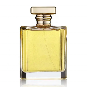 1 pièce, bouteille de parfum de luxe carrée 100ml avec couvercle métallique, en verre, vente en gros - Product Image 1