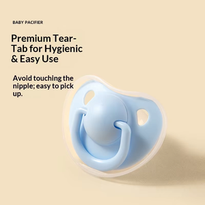 Vente flash - Sucette en silicone en <span class=keywords><strong>forme</strong></span> de cœur pour bébé de 0 à 12 mois, impression manuelle, sécurité alimentaire - Product Image 2