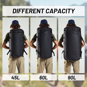 Grand <span class=keywords><strong>sac</strong></span> de voyage en polyester léger et résistant <span class=keywords><strong>à</strong></span> l'eau, <span class=keywords><strong>sac</strong></span> <span class=keywords><strong>à</strong></span> <span class=keywords><strong>dos</strong></span> de mode pour les voyages, le camping, la gym, les sports - Product Image 5