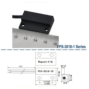 Sensor de proximidad magnético industrial SZFAST FPS-1814 de 2/3 hilos, interruptor inteligente NO/NC/Conmutación, diseño sellado ABS para seguridad - Product Image 5