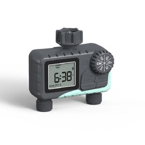 Rainpoint-Temporizador de agua Digital de <span class=keywords><strong>2</strong></span> zonas para jardín, nuevo diseño, <span class=keywords><strong>2</strong></span> salidas de riego - Product Image 2