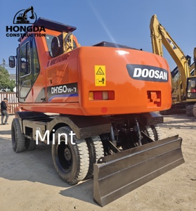Excavatrice utilisée de DH150W-7 de Doosan DH150W DX150W DX150LC matériel de construction coréen hydraulique - Product Image 5