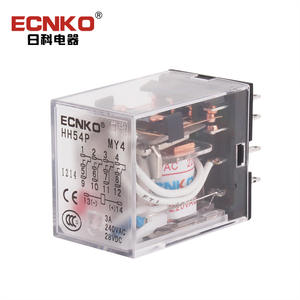 Vente directe de l'usine Rike, relais intermédiaire automatique et durable HH54P MY4NJ, tension de bobine 24VDC, utilisation de protection - Product Image 2