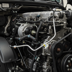 ท่อคอมเพรสเซอร์รถบรรทุกขนาด40ซม. สำหรับ Mercedes Axor 1846 A4572002252 - Product Image 3