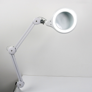 <strong>Flexible</strong> Portable Luminaire Dental Bench <strong>Magnifier</strong> Loupe LED Light Lamp with Weighted Base - Product Image 2