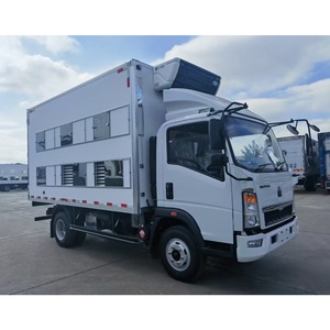 <span class=keywords><strong>Camion</strong></span> de réfrigérateur durable de haute qualité de HOWO 4.2m pour des légumes et des fruits - Product Image 1